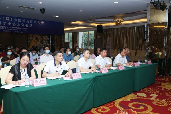 广西矿业协会组团“云上”参加2022中国国际矿业大会